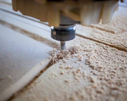 Machine working cnc